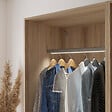 MODE DE VIE - Barre de penderie avec éclairage LED Rubyx - 97cm - vignette