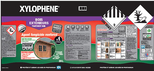 XYLOPHENE - Xph tt bois exterieurs 20l - large