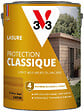 V33 BOIS - Lasure Protection Classique - Extérieur - Chêne Doré - 5L - vignette