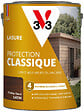 V33 BOIS - Lasure protection classique - Chêne foncé - 5L - vignette