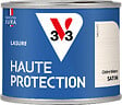 V33 BOIS - Lasure Haute Protection 8 ans satin cèdre blanc 125 ML - vignette