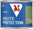 V33 BOIS - Lasure haute protection satin - Vert Provence - 125ml - vignette