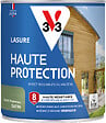 V33 BOIS - Lasure satinée pour bois - Vert Provence - 0,75L - vignette