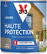 V33 BOIS - Lasure 8 ans satin Poivre 0,75L - vignette