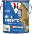 V33 BOIS - Lasure Haute Protection 8 ans - Satin Cèdre Blanc - 2,5L - vignette