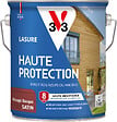 V33 BOIS - Lasure Haute Protection 8 ans satin rouge basque 2,5 L - vignette