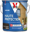 V33 BOIS - Lasure Haute Protection 8 ans satin noir charbon 2,5 L - vignette