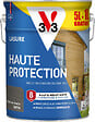 V33 BOIS - Lasure haute protection 8 ans - Satin - Gris anthracite - 6L - vignette