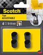 SCOTCH - Embout multitaille enveloppant SCOTCH noir diam 10 - 14mm x4 - vignette