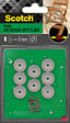 SCOTCH - Patin plastique amortisseur à visser SCOTCH translucide diam 17mm x8 - vignette
