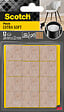 SCOTCH - Patin feutre laine adhésif SCOTCH beige 24 x 22 mm x12 - vignette