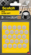 SCOTCH - Patin feutre laine adhésif SCOTCH beige diam 13mm x25 - vignette