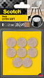 SCOTCH - Patin feutre laine adhésif SCOTCH beige diam 22mm x8 - vignette