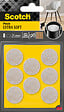 SCOTCH - Patin feutre laine adhésif SCOTCH beige diam 25mm x8 - vignette