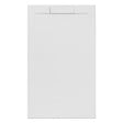 SWISS AQUA TECHNOLOGIES - Swiss Aqua Technologies Fusion Receveur de douche 140x80cm en marbre coulé, Blanc (SATFU14080BL) - vignette