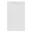 SWISS AQUA TECHNOLOGIES - Swiss Aqua Technologies Fusion Receveur de douche 140x90cm en marbre coulé, Blanc (SATFUP14090BL) - vignette