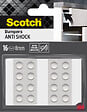 SCOTCH - Dome amortisseur adhésif SCOTCH translucide diam 8mm x16 - vignette