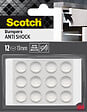 SCOTCH - Dome amortisseur adhésif SCOTCH translucide diam 13mm x12 - vignette
