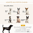 PAWHUT - Canapé Chien Chat sur Pied avec Coffre de Rangement Style Moderne Coussin d'assise Amovible Grand Confort 76 x 45 x 41,5 cm Bleu - vignette