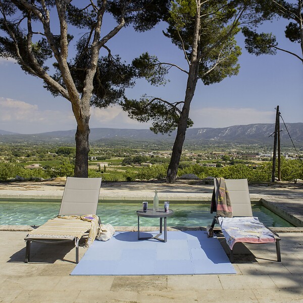 WERKAPRO - Dalle pour piscine bleu  50x50cm  1cm épaisseur 8 pièces - large