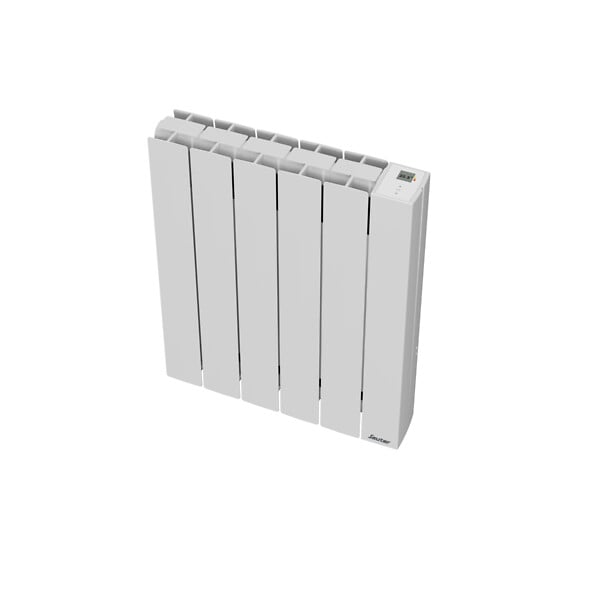 SAUTER - Radiateur électrique à inertie fluide Orosi - Blanc - 1000W - large