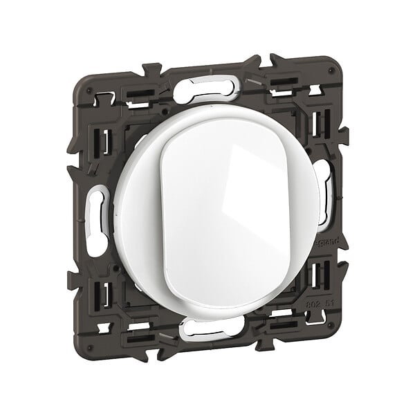LEGRAND - Interrupteur lumineux va-et-vient - Blanc - Céliane 10AX - large