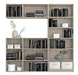MODE DE VIE - Caisson de rangement Rubyx - Chêne gris - L50xH40xP25cm - vignette