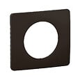 LEGRAND - Plaque 1 poste noir mat - Céliane - Plastique - vignette