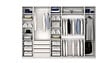MODE DE VIE - Colonne pour dressing Rubyx - Blanc - L75xH230xP58cm - vignette