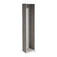 MODE DE VIE - Colonne dressing Rubyx - Chêne gris - L50xH230xP39cm - vignette