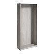 MODE DE VIE - Colonne pour dressing Rubyx - Blanc gris - L100xH230xP39cm - vignette