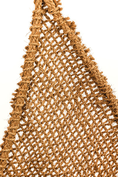 JARDILINE - Voile d'ombrage triangulaire coco - Naturel - L.350xH.2cm - large