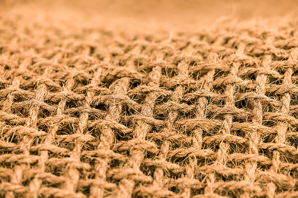 JARDILINE - Voile d'ombrage triangulaire coco - Naturel - L.350xH.2cm - large