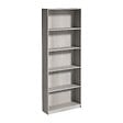 MODE DE VIE - Bibliothèque Rubyx - Chêne gris - H.200xL.75xP.25cm - vignette