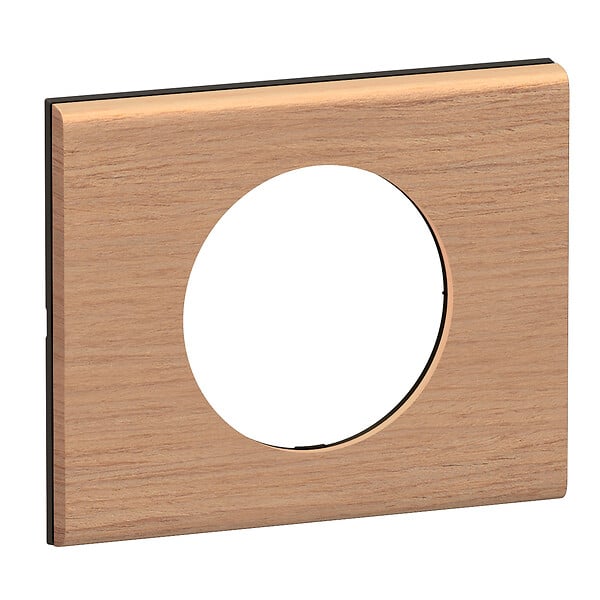 LEGRAND - Plaque 1 poste chene - large
