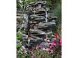UBBINK - Fontaine de jardin Bonorva bloc de rochers avec cascade et éclairage LED - Ubbink - vignette