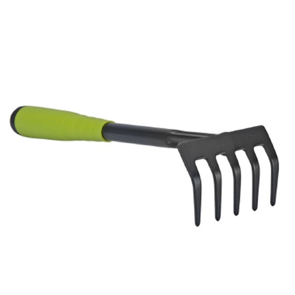 ITOOLS - Kit 3 outils de jardin Acier renforcé Manche plastique Serfouette Transplantoir Rateau ITOOLS - large