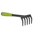 ITOOLS - Kit 3 outils de jardin Acier renforcé Manche plastique Serfouette Transplantoir Rateau ITOOLS - vignette