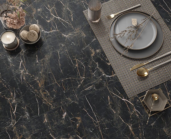CERAM INDUSTRIE - Int marquina gold mat 59,7x119,7 1,43m2/bte - large
