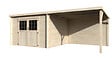 DECOR ET JARDIN - Abri de jardin bois Eden - L.610xP.301xH.209cm - vignette