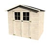 DECOR ET JARDIN - Abri de jardin Lodeo en bois - 3,3 m² - vignette