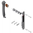LA CROISEE DS - KIT FERMETURE DOUBLE RENOV BLC RAL9010 - vignette