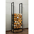 COOK KING - Le Porte-Bûches "ATOS"  pour bûches de 20cm: Une Fusion Parfaite d'Esthétique et de Fonctionnalité - 150 x 50 x 20 cm - vignette