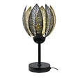 C-CREATION - Lampe à poser - Métal - Vesca - Noire et dorée - E27 - vignette