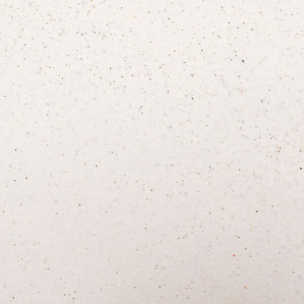 ATMOSPHERA - Vase décoratif céramique - Asymétrique - Sable Blanc 18cm - large