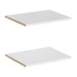 MODE DE VIE - Tablette dressing Rubyx - Blanc - x2 - L47xP38cm - vignette