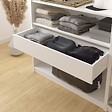 MODE DE VIE - Tiroir pour dressing Rubyx - Blanc - L97xH16xP35cm - vignette