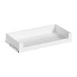 MODE DE VIE - Tiroir Rubyx avec facade semi-vitree - Blanc - 97x16x51cm - vignette