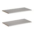 MODE DE VIE - Tablette dressing Rubyx - Chêne gris - L.72xP.38cm - vignette
