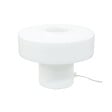 C-CREATION - Lampe de table en verre - Lfoza - Blanc - E27 - vignette